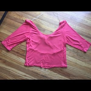 Pink Crop Top